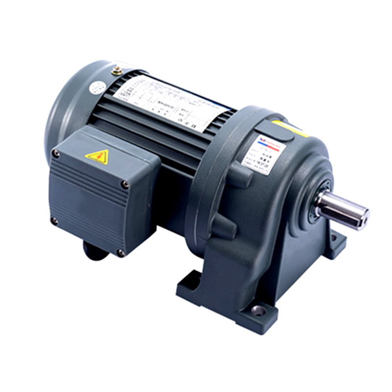 electric gear motor with brake system