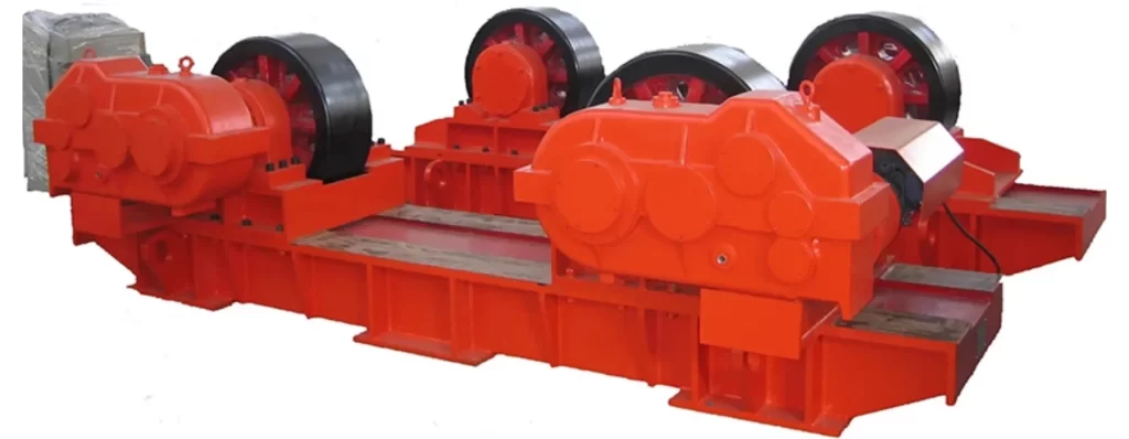 Turning Rolls fail under eccentric loads? Mingye's Special Reducer for Welding Rotator uses case-hardened gears. Built for heavy fabrication.
