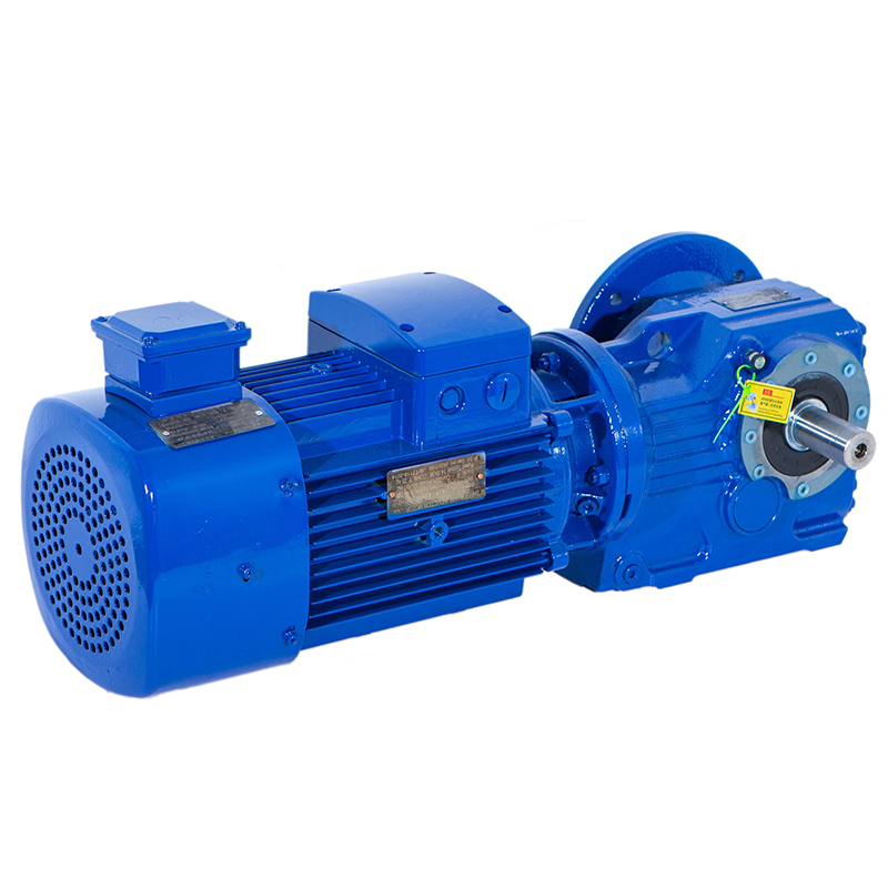 helical bevel gear motor