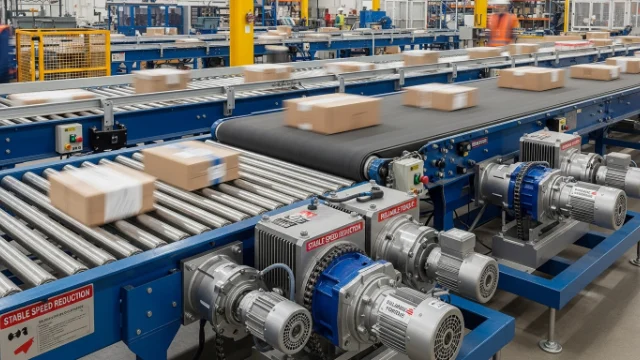 Gear Motor Solutions for Conveyor Systems