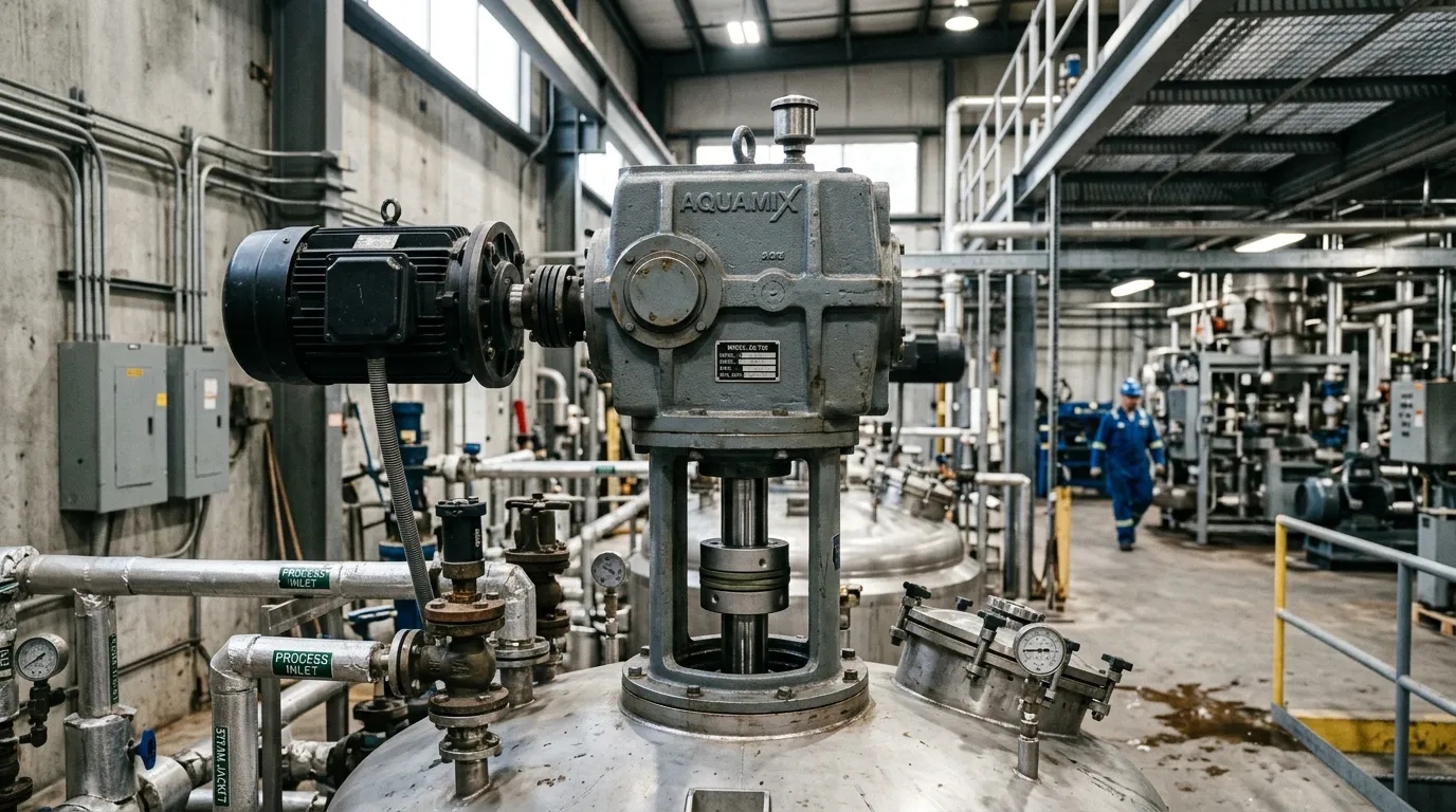 agitator gearbox