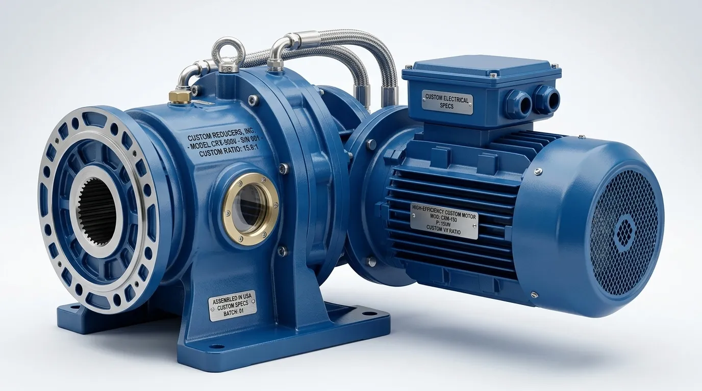 custom speed reducer