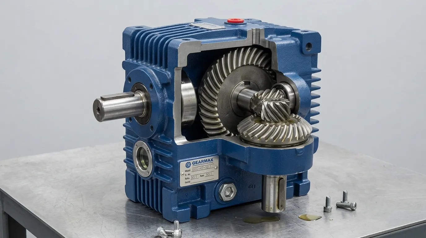 helical bevel gearbox