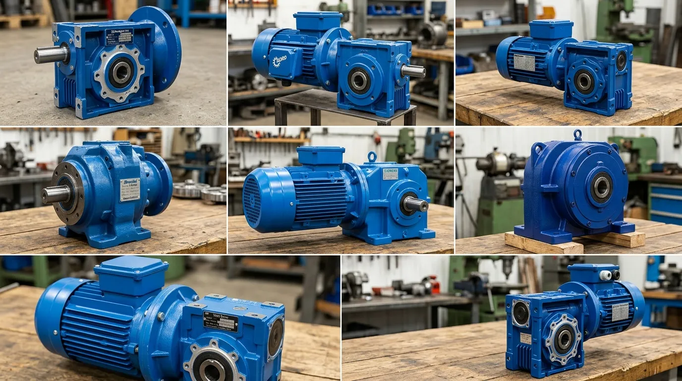 parallel shaft geared motor