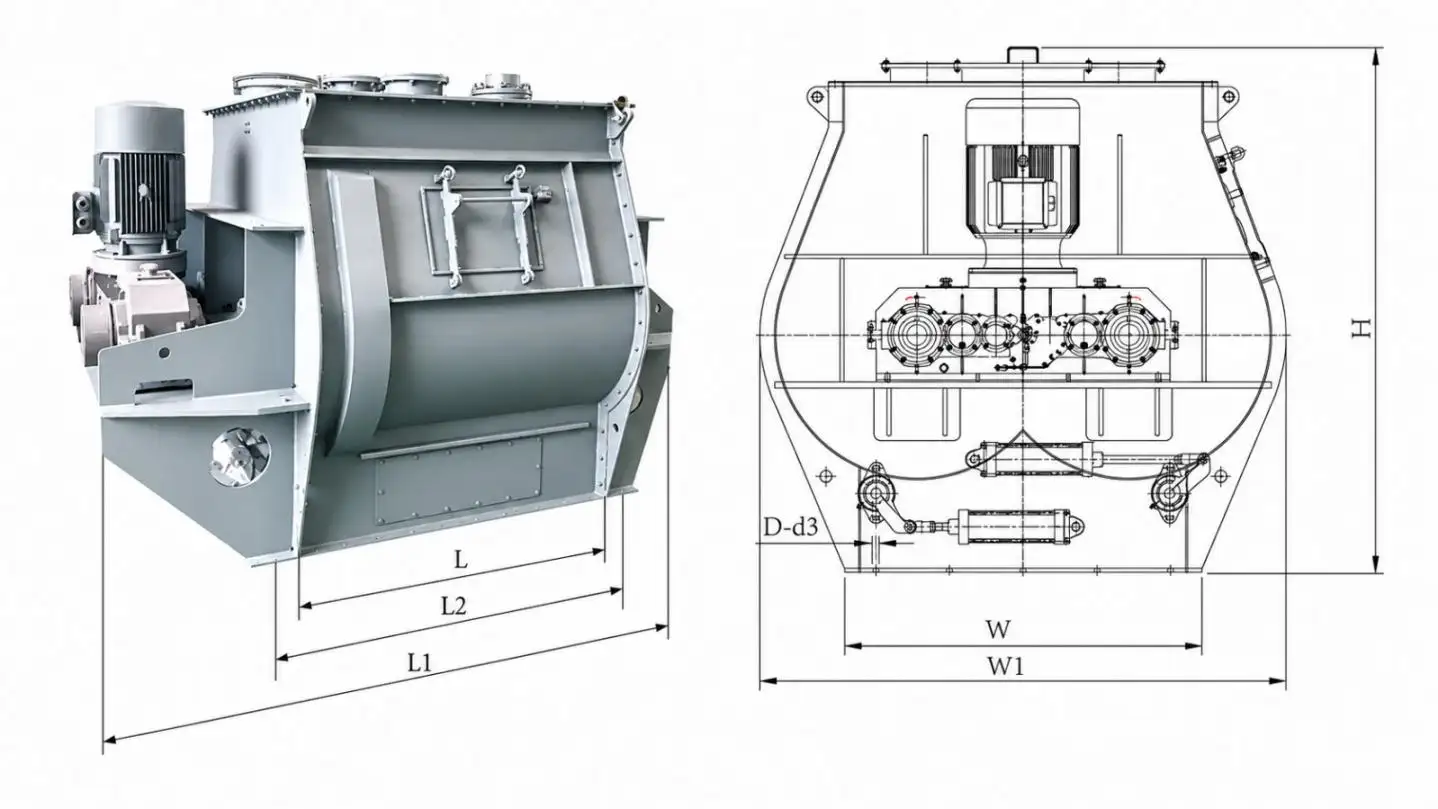 Double Shaft Mixer
