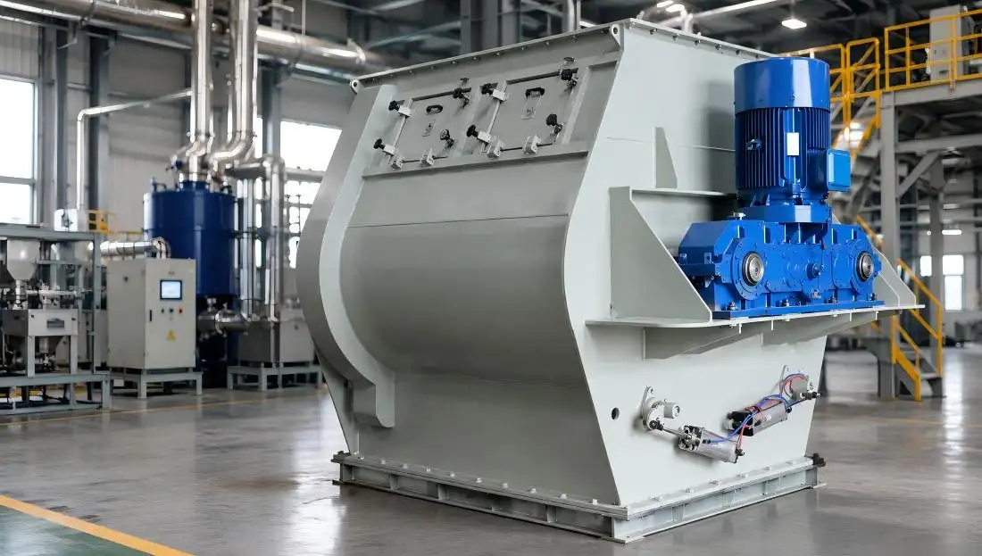Material Changes Affect Mixer Gearbox